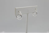 Sterling Silver Double Hoop Earrings