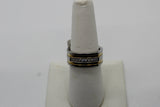 Silver and Gold Plated Stainless Steel Ring