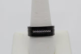Black Stainless Steel Ring