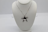 Sterling Silver Starfish Necklace