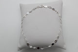 Sterling Silver Paillette Chain Bracelet