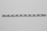 Stainless Steel Link Band Silver Bracelet
