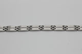 Stainless Steel Link Band Silver Bracelet