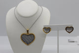 Stainless Steel Heart Earrings
