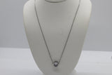 Sterling Silver Cubic Zirconia Pendant