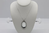 Sterling Silver Cubic Zirconia Pendant