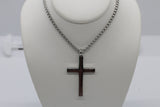 Stainless Steel Simple Cross Necklace