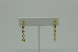Gold Plated Link Earrings