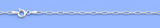 Silver Link Anklet