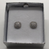 Square CZ Earrings