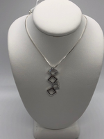 Square CZ Necklace