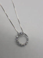 CZ Circle Necklace