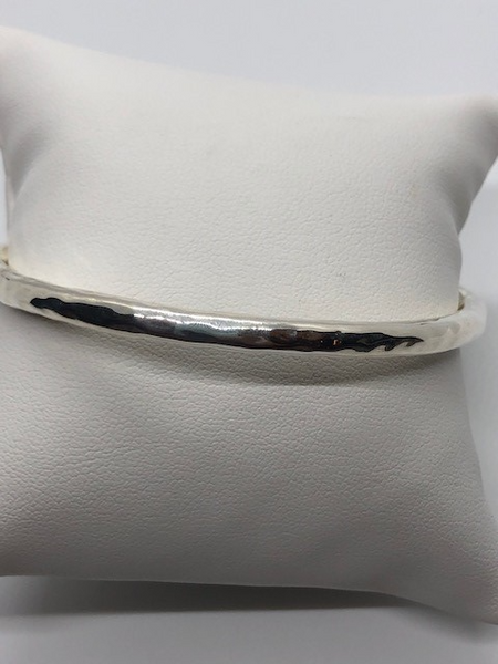 Silver Solid Bangle