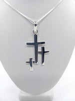 3 Crosses Necklace