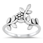 Leaves & Vines Silver Ring