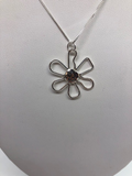 Mother Daughter Flower Pendants