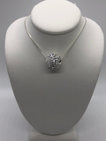 CZ Ball Slide Necklace