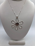 Mother/Daughter Flower Necklace