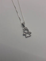 CZ Angel Necklace