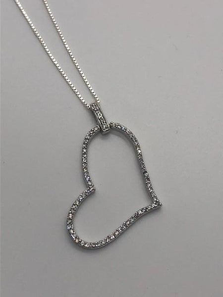 CZ Heart Necklace